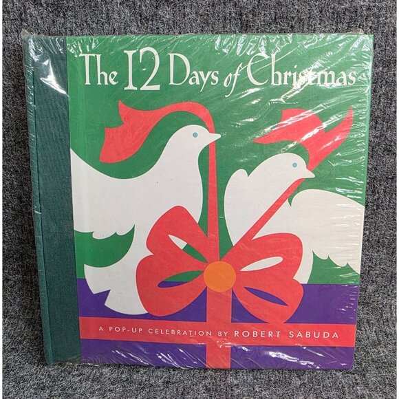 Vtg 1996 The 12 Days Of Christmas Pop Up Book By Robert Sabuda Hardcover - Picture 1 of 4